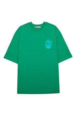 Unisex Oversize T-shirt Blue Millennium Falcon