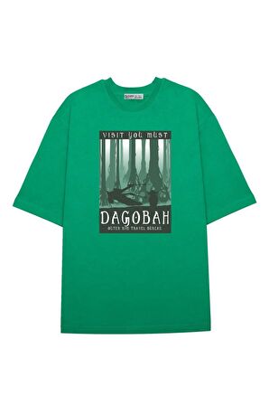 Unisex Oversize T-shirt Dagobah Travel