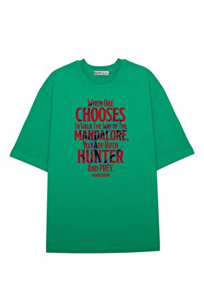 Unisex Oversize T-shirt Hunter And Prey