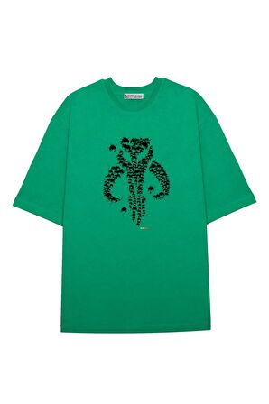 Unisex Oversize T-shirt Mandalorian Splatter