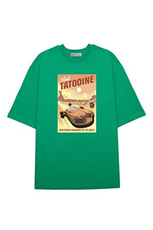 Unisex Oversize T-shirt Moisture Farming Tatooine