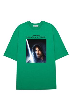Unisex Oversize T-shirt Obi-wan Portrait
