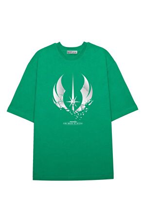 Unisex Oversize T-shirt Obi-wan Shattered Jedi Insignia