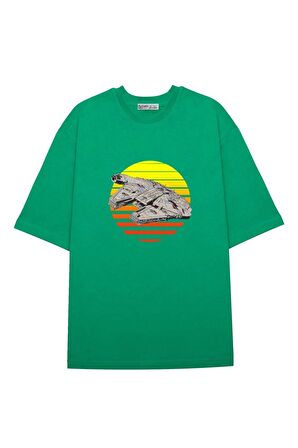 Unisex Oversize T-shirt Rebel Sunset