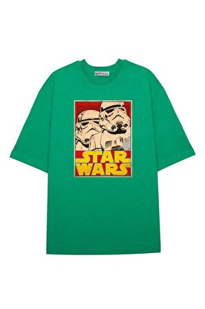 Unisex Oversize T-shirt Retro Troopers