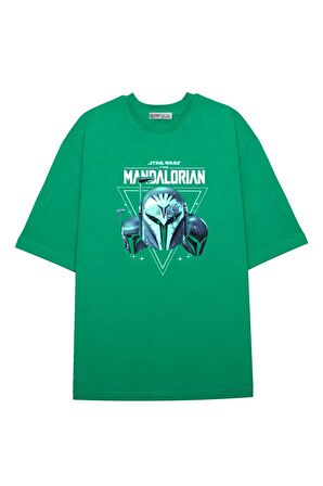 Unisex Oversize T-shirt Star Wars Mandalorian Bo-katan Nite Owl Helmets