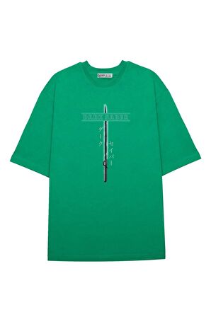 Unisex Oversize T-shirt Star Wars Mandalorian Darksaber Katakana