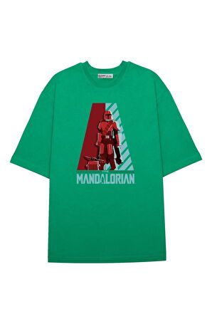 Unisex Oversize T-shirt The Mandalorian Boxy Duo