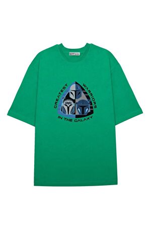 Unisex Oversize T-shirt The Mandalorian Galaxy's Greatest Warriors