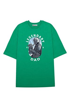 Unisex Oversize T-shirt The Mandalorian Legendary Dad