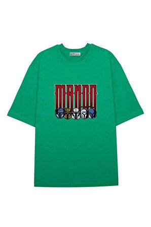 Unisex Oversize T-shirt The Mandalorian Mando Lineup