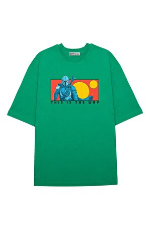 Unisex Oversize T-shirt This Is The Way Sunset