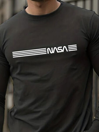 Erkek Uzun Kollu Bisiklet Yaka Viskon Bluz