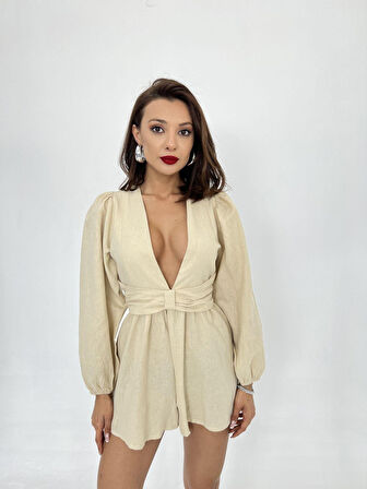 6528 TULUM ELBİSE-TAŞ