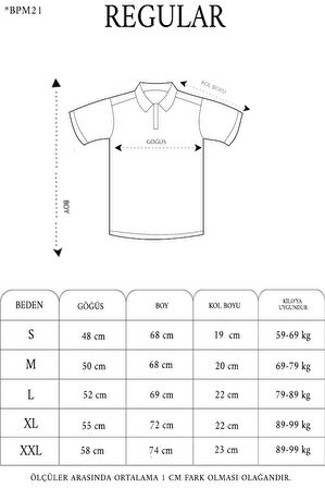 Yakası Düğmeli Yakalı Pike Baskılı T-Shirt - Beyaz