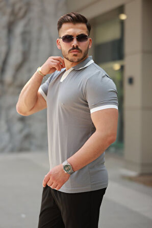 Erkek Hemşire Yaka Kısa Kollu Tişört