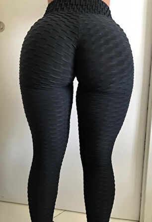 Kadın Yüksek Bel Toparlayıcı Kaktüs Tayt