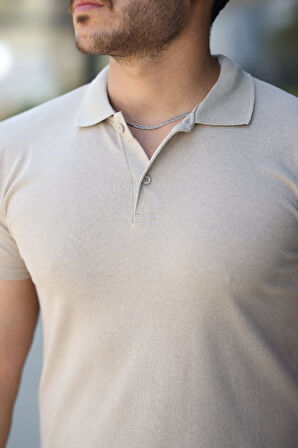 Erkek Kısa Kollu Yakalı Tişört