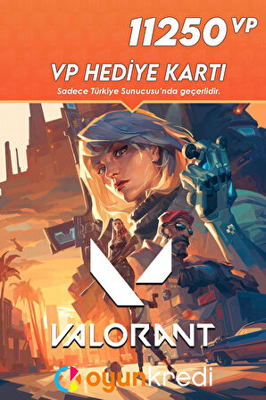 11250 Valorant Points TR