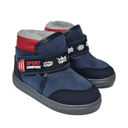 Ba&Ba 4223504-B Erkek Çocuk Bot İçi Kürklü Kaymaz Taban