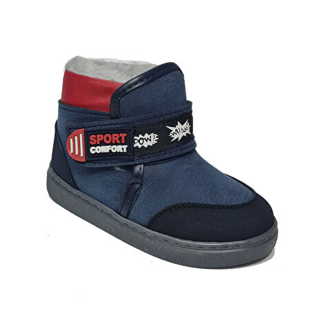 Ba&Ba 4223504-B Erkek Çocuk Bot İçi Kürklü Kaymaz Taban