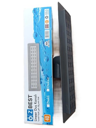 ÖZBEST DUŞ KANALI 40CM