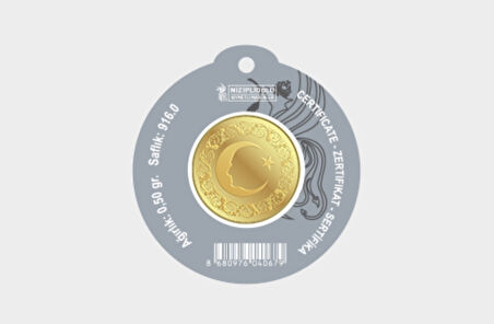 0.50 GRAM 22 AYAR ALTIN - 2 Adet