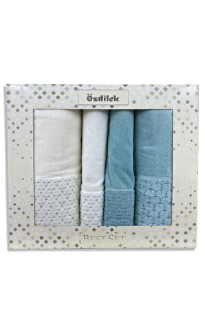 Özdilek Adria Best Set Mint-krem (hamam Takımı)