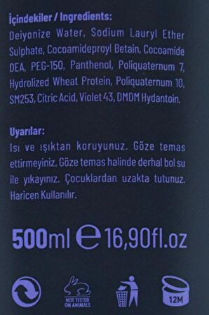 Life Boyalı Saçlar İçin Renk Koruyucu Şampuan 500 ml