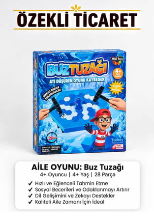  AİLE OYUNU: Buz Tuzağı - Atı Düşüren Oyunu Kaybeder (28 Parça)