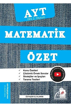Delta Kültür Ayt Matematik Özet Özyaşar Elyıldırım