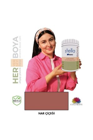 Stella Serisi Yeni Nesil Yüzey Dönüşüm Boyası - Nar Çiçeği