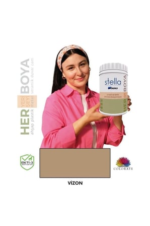 Stella Serisi Yeni Nesil Yüzey Dönüşüm Boyası - Vizon