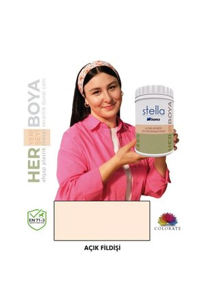 Stella Serisi Yeni Nesil Yüzey Dönüşüm Boyası - Açık Fildişi