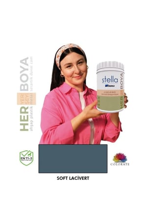 Stella Serisi Yeni Nesil Yüzey Dönüşüm Boyası - Soft Lacivert