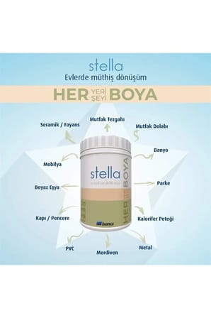 Stella Serisi Yeni Nesil Yüzey Dönüşüm Boyası