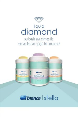 Lıquıd Dıamond (SIVI ELMAS) Bianca Stella Su Bazlı Kokusuz Ekstra Dayanıklı Şeffaf Sıvı Cam 600 ml