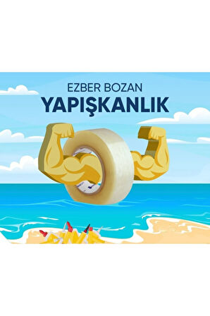 100 Metre 6 Adet Koli Bantı