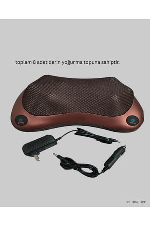 Derin Yoğurma Masaj Yastığı 8'li Toplu, Ev ve Araç Kullanımı Uygun