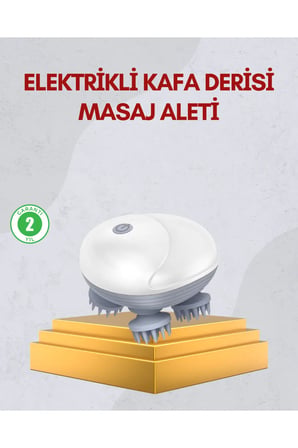 Kablosuz Taşınabilir Kafa ve Vücut Masaj Aleti