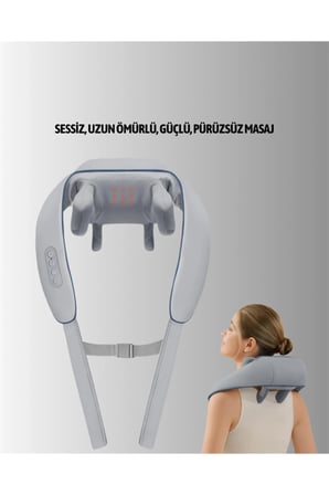 U Tipi Ergonomik Boyun Masaj Cihazı – Rahatlatıcı ve Şık Tasarım