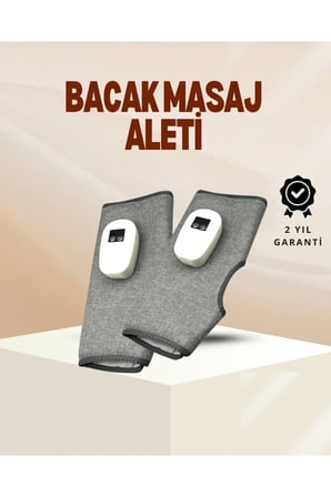 Kablosuz Isıtmalı Baldır Masaj Aleti, Hava Basınçlı ve Titreşimli Sıcak Kompres