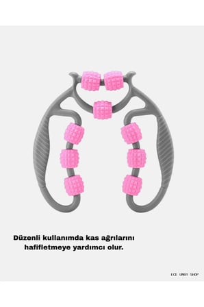 Vücut Masaj Rulosu – Kas ve Bacak Şekillendirici, Rahatlatıcı