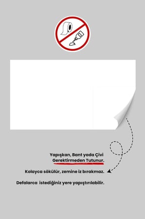 150x220 cm Ev Sineması Projeksiyon Perdesi, Kolay Kurulum, Güvenli Gönderim