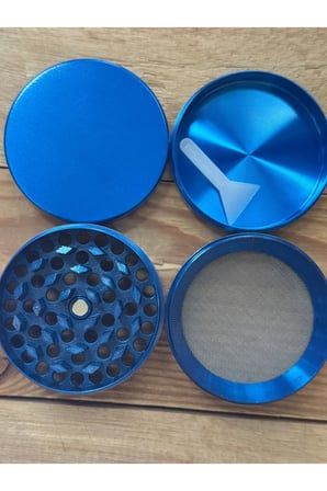 4 Katlı Paslanmaz Çelik Baharat Öğütücü, 50mm, Kolay Taşınabilir
