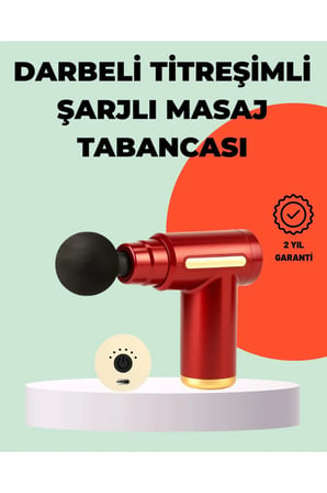 Titreşimli Kas Masaj Aleti, 6 Kademe Güçlü Rahatlatıcı Masaj