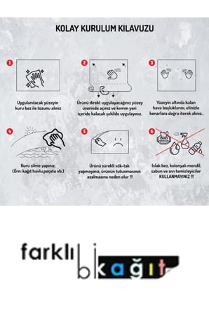 Projeksiyon Perdesi 100x150, Statik Kağıt Yapıştırıcı Gerektirmez