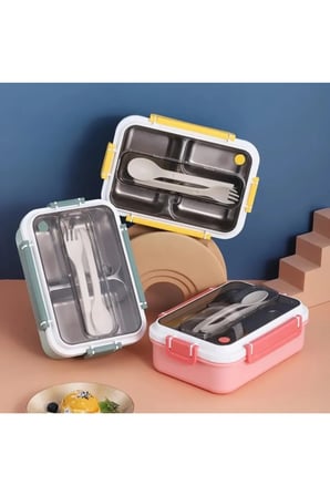 Pembe Yemek Kabı Sefer Tası Lunch Box