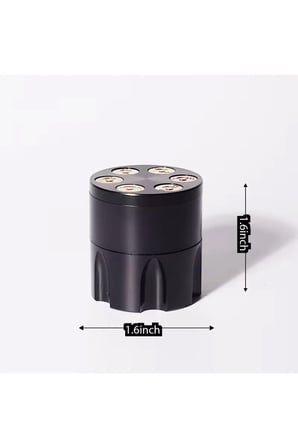 42 mm Tam Metal Grinder, Şık Tasarım ve Plastik Hazne ile Kullanım Kolaylığı
