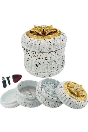 Vıp Premium Grınder 63mm 4 Kat Herbal Baharat Öğütücü Paslanmaz Çelik